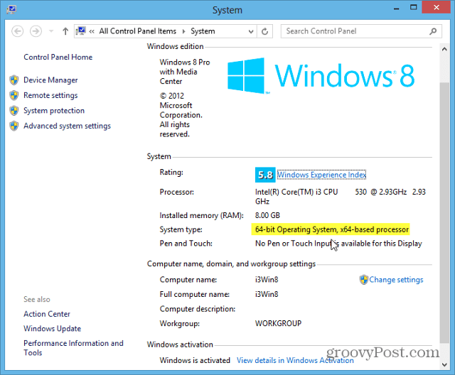 Draait mijn computer met 32-bits of 64-bits Windows?