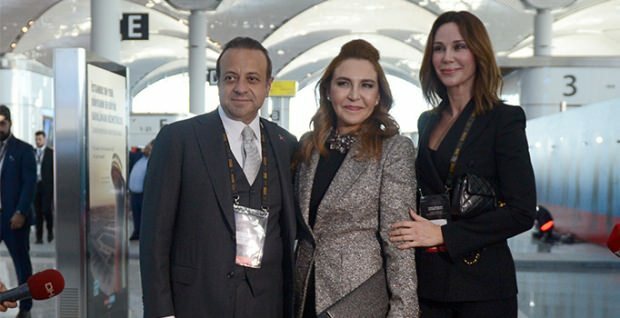 Beroemde instroom bij de opening van Istanbul Airport