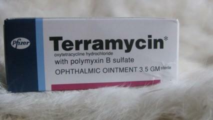 Wat is Terramycin (Teramycin) crème? Hoe Terramycine te gebruiken! Wat doet Terramycine?