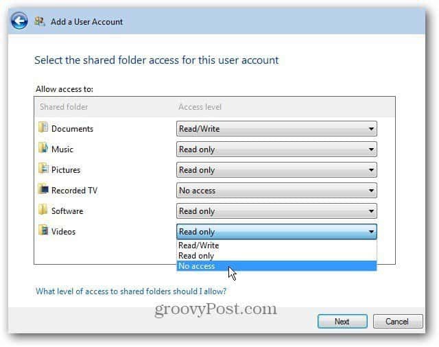 Gebruikersaccount toevoegen aan of verwijderen uit Windows Home Server 2011