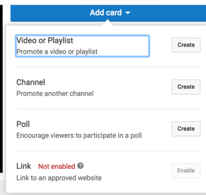 Gebruik YouTube-kaarten om de kijktijd van je kanaal te verlengen.