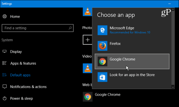 Windows 10 standaard apps