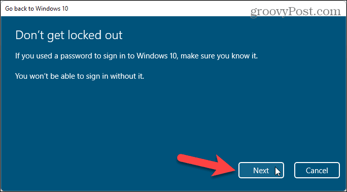 Onthoud uw Windows-wachtwoord zodat u niet wordt buitengesloten