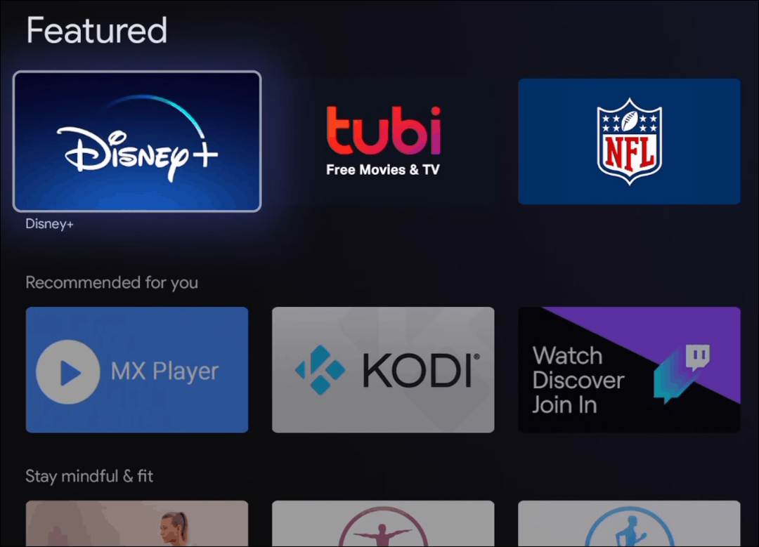 Apps installeren op Chromecast met Google TV