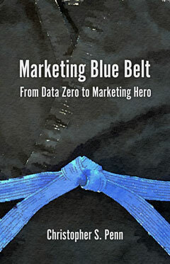 marketing blauwe riem boekomslag