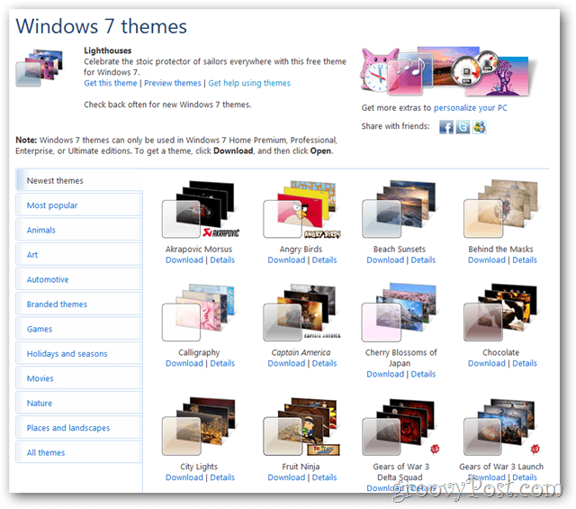 windows 7 thema's downloaden