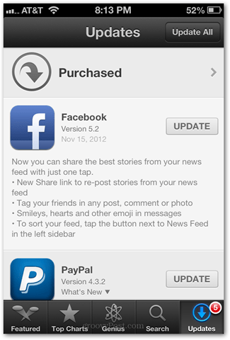 tag vrienden in facebook iphone app