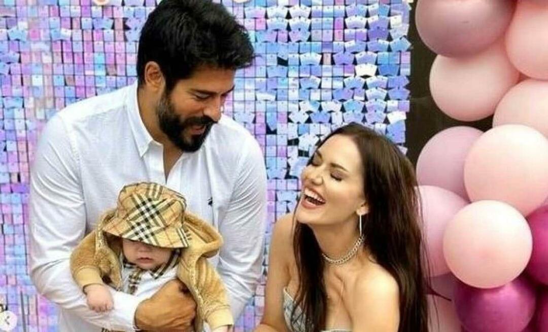 Fahriye Evcen poseert met haar 8 maanden oude zoon Kerem! Hier is de zeer nieuwsgierige baby Kerem...