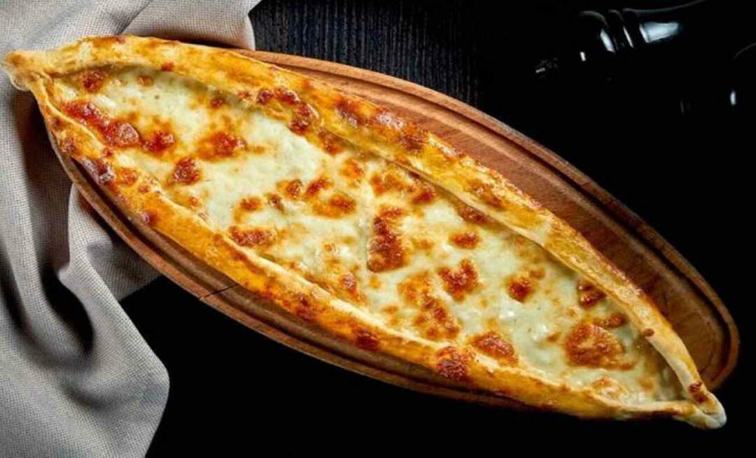 Hoe maak je pitabroodje met kaas en suiker in Elazığ-stijl? Degene die deze pita eet, is zeer verrast!