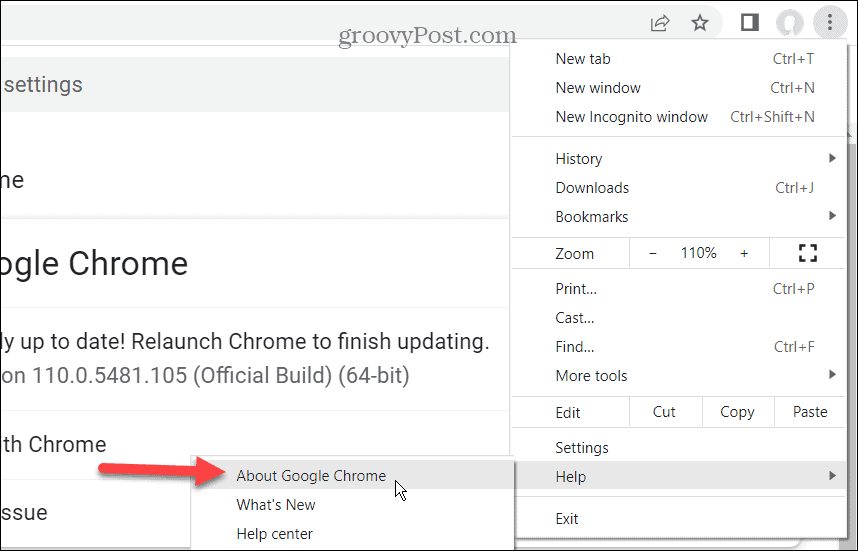 Google Chrome-foutcode STATUS_BREAKPOINT