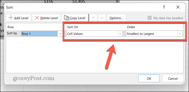 Excel sorteren op