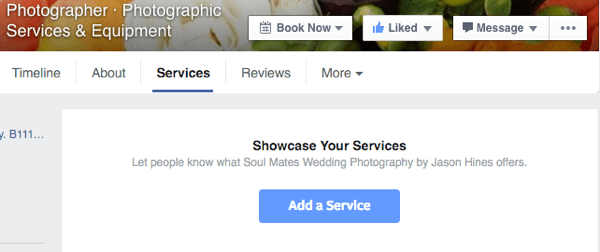 voeg een Facebook-service toe