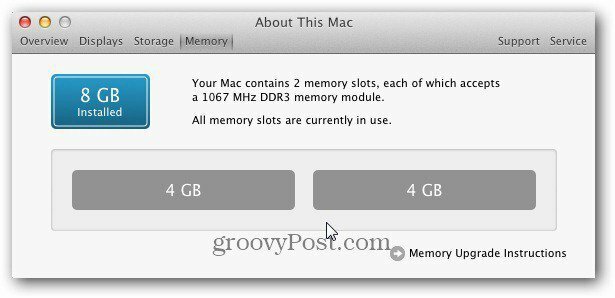 RAM upgraden in de Mac Mini