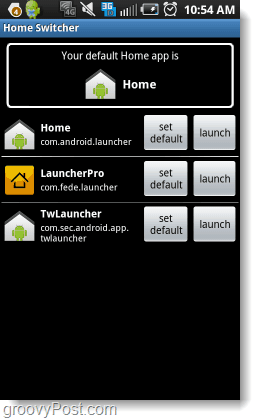 home switcher android app