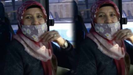 De eerste vrouwelijke buschauffeur in Burdur maakte me trots!