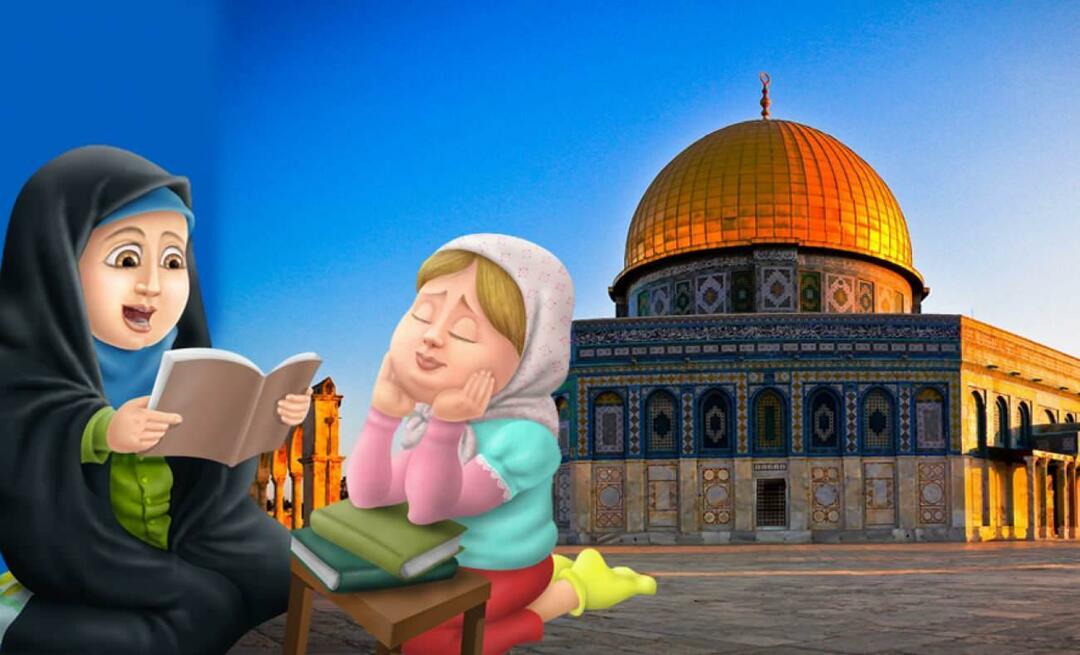 Hoe moeten we Jeruzalem, waar onze eerste qibla, Masjid al-Aqsa, zich bevindt, uitleggen aan onze kinderen?