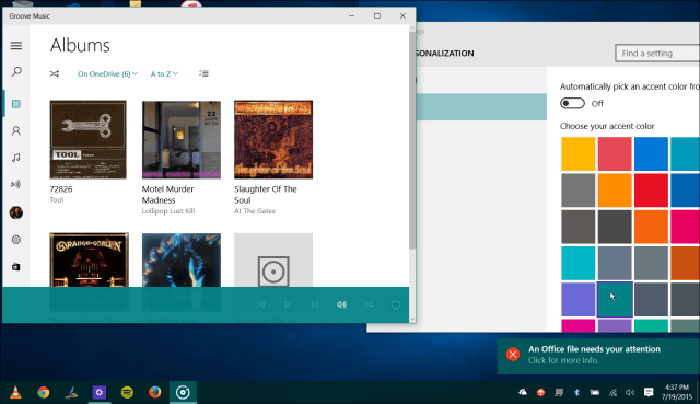 ITunes-afspeellijsten importeren in Windows 10 Groove Music