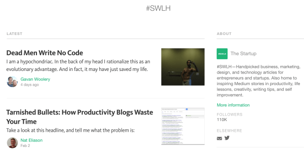 swlh medium content curation
