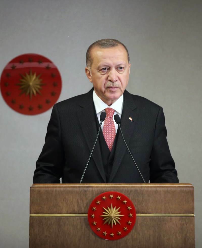voorzitter erdoğan sprak na kabinetsvergadering