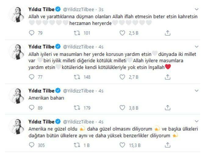 Hagia Sophia delen van Yıldız Tilbe: Moge Allah onze natie en natie niet toestaan