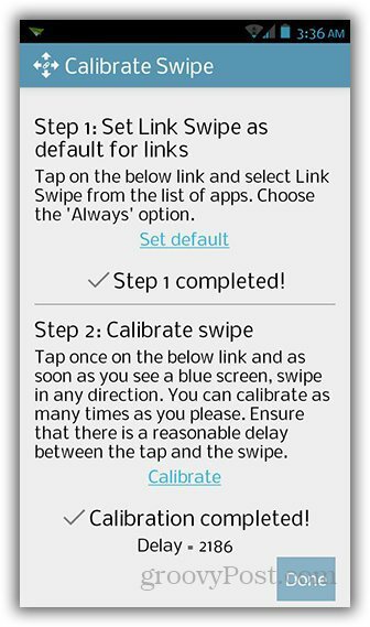 Android App LinkSwipe doet meer dan alleen links openen