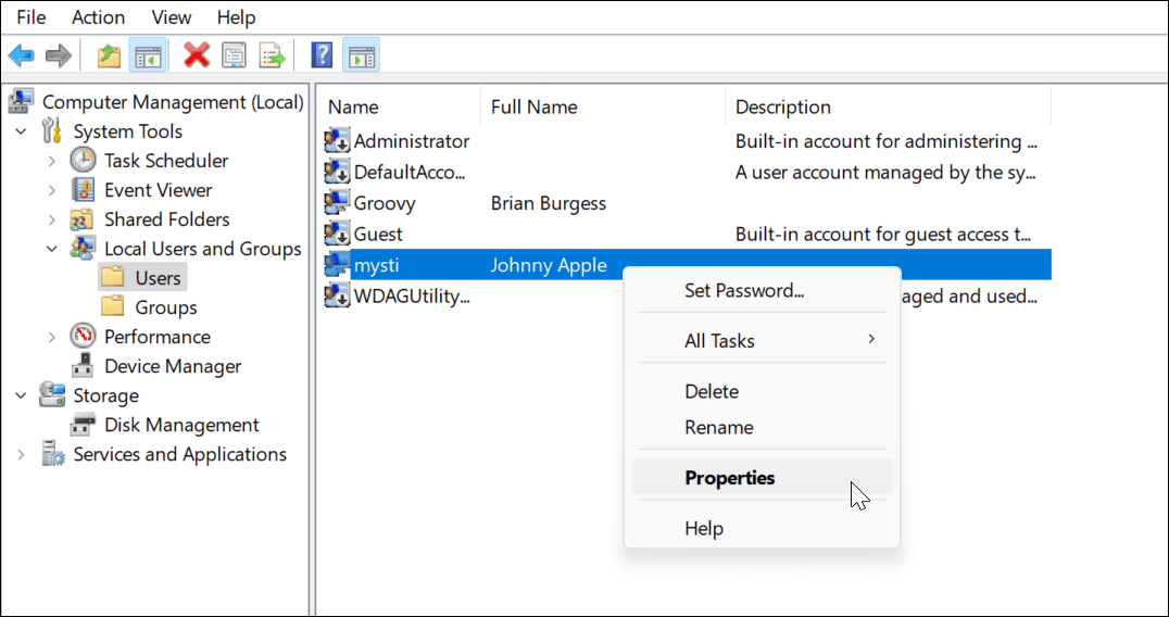 Een account tijdelijk uitschakelen op Windows 11