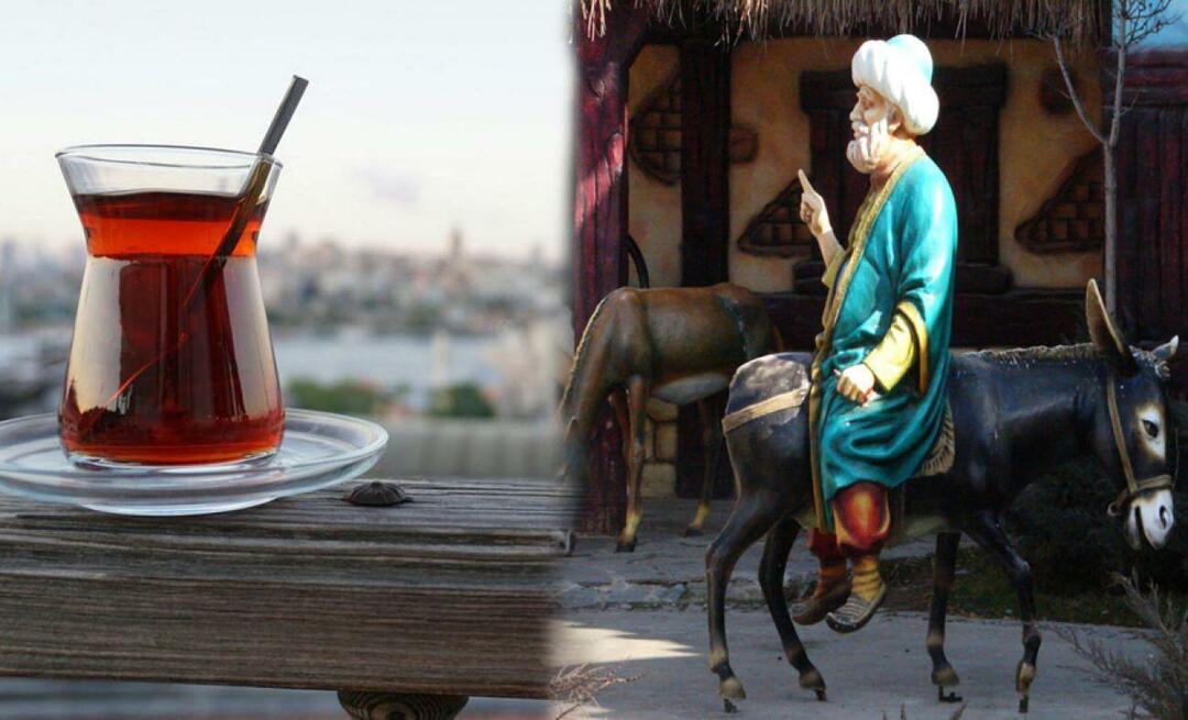 Nasreddin Hodja en Turkse thee kwamen op de UNESCO