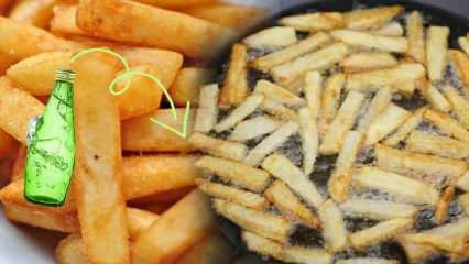 Hoe maak je frietjes met frisdrank die naar chips smaakt? Frieten met mineraalwater