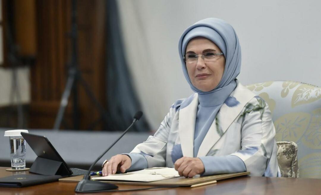 First Lady Erdoğan vertelde over haar contacten in New York