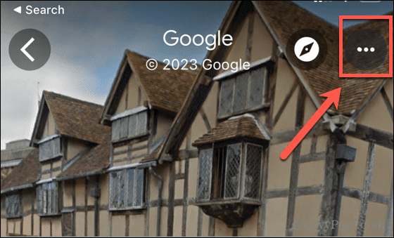 google maps drie puntjes icoon