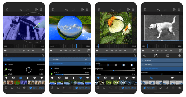 LumaFX is een app voor videobewerking.