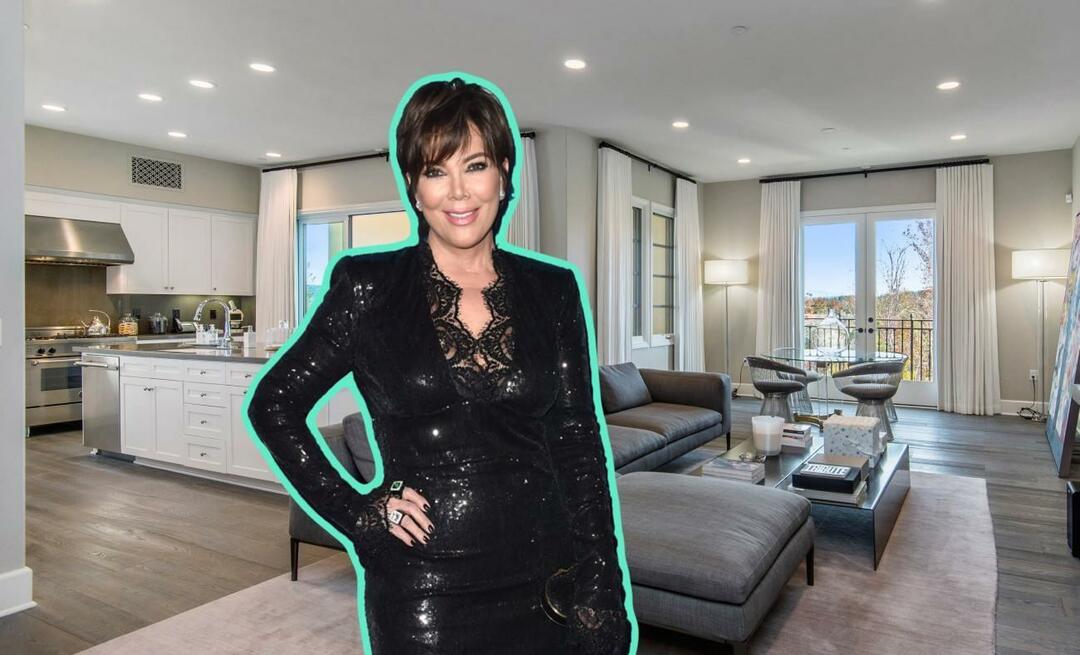 Verbluffende rijkdom! Kris Jenner vergat dat ze zelfs maar een huis had