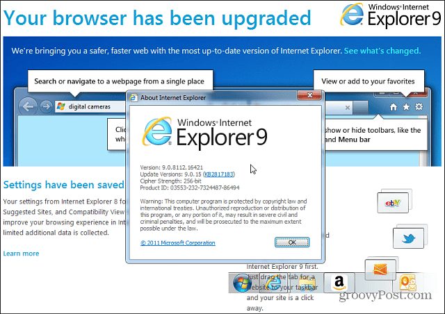 Hoe Internet Explorer 11 Preview van Windows 7 te verwijderen