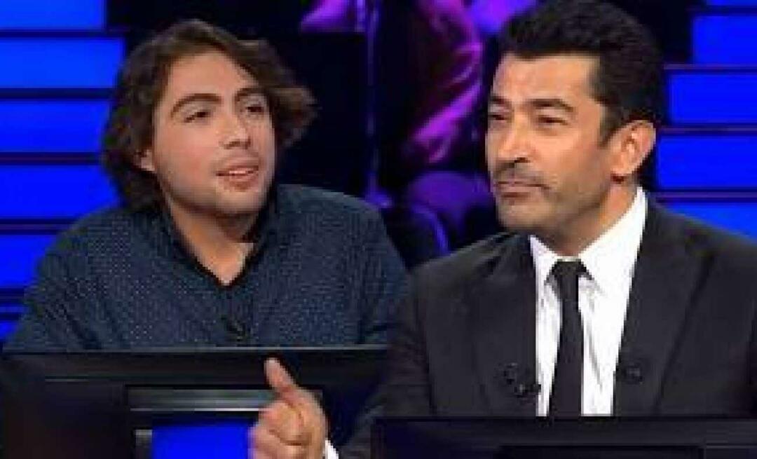 Kenan İmirzalıoğlu gaf zo'n antwoord aan de deelnemer die kauwgom kauwde in de Millionaire-competitie!