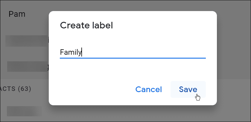 naamlabel voor groeps-e-mail Gmail