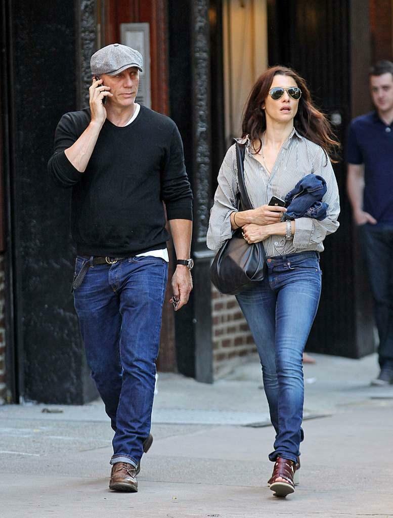 Daniel Craig en zijn vrouw Rachel Wisz
