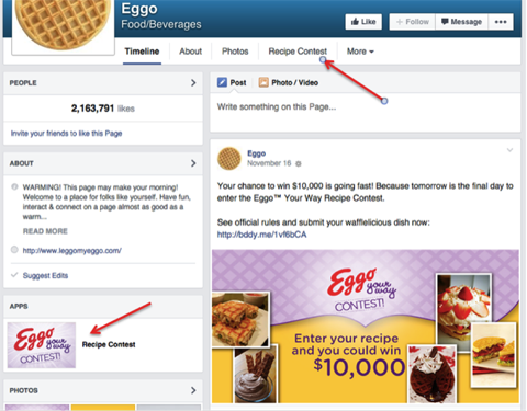 eggo facebook wedstrijd