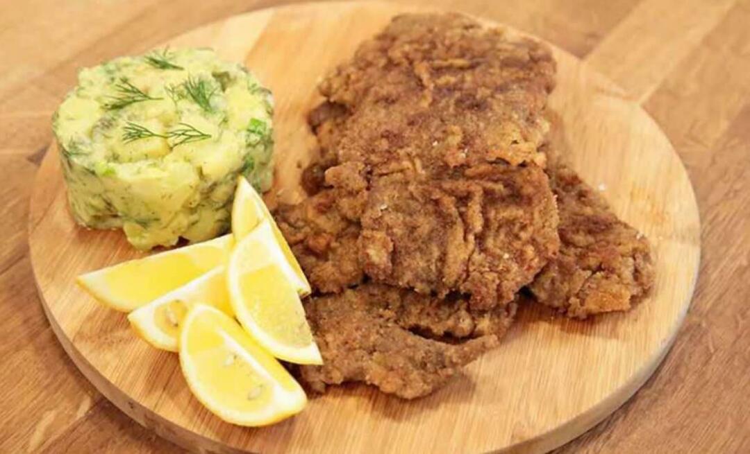 Binnen 30 minuten klaar om te eten! Hoe maak je kalfsschnitzel? Recept voor Weense rundvleesschnitzel!