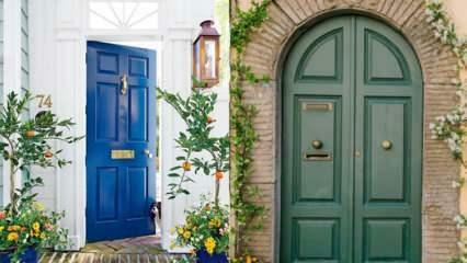 Wat zijn de binnendeurkleuren die worden gebruikt in woningdecoratie? Ideale kleuren voor binnendeuren