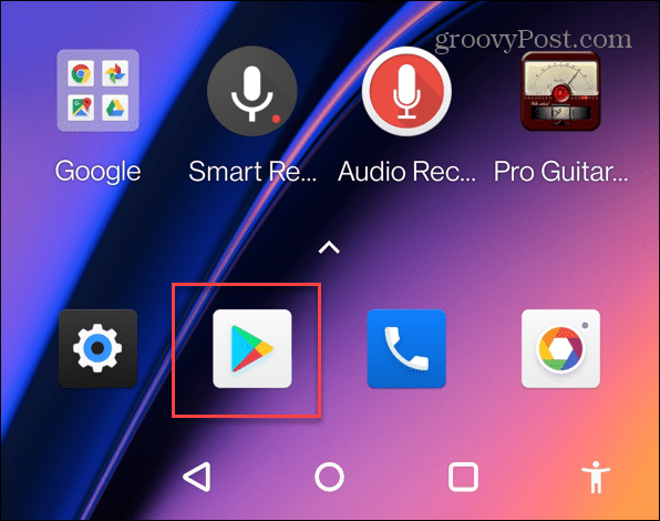 Google Play Store hoe apps op Android te updaten