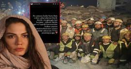 Demet Özdemir bedankte de mijnwerkers die voor de aardbeving hebben gewerkt! 
