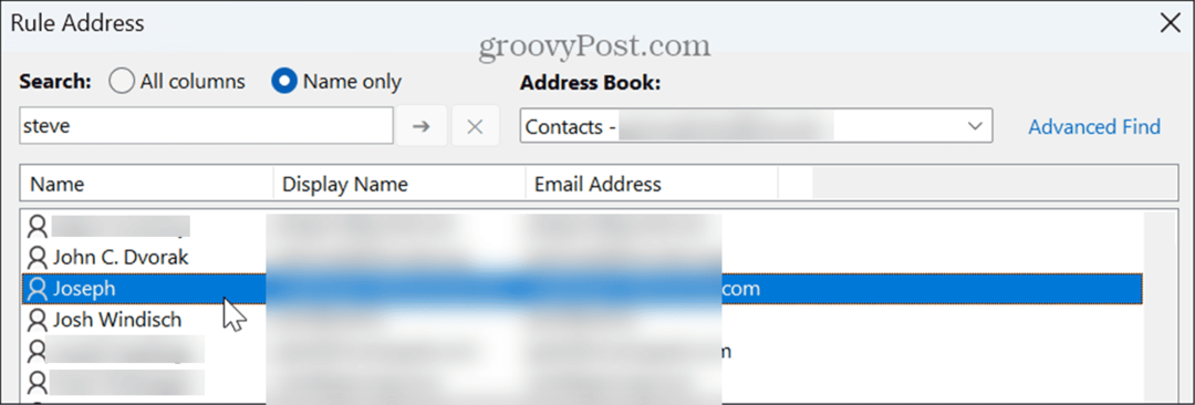 E-mail automatisch doorsturen 