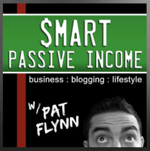 De Smart Passive Income-podcast van Pat Flynn trok de aandacht van Shane.