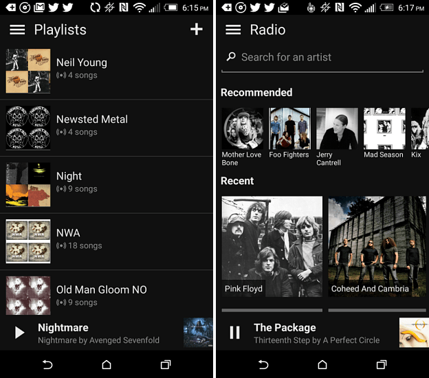 Groove Music op Android