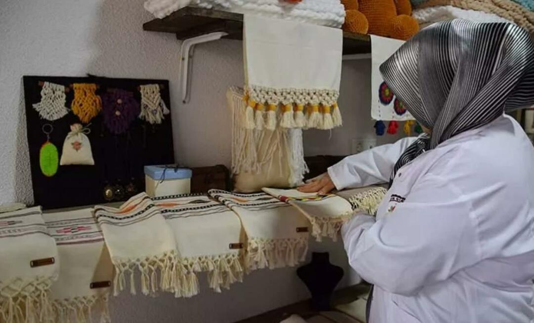 Lokale producten van Bilecik reizen de wereld rond! Vrouwen uit Bilecik zijn marketing
