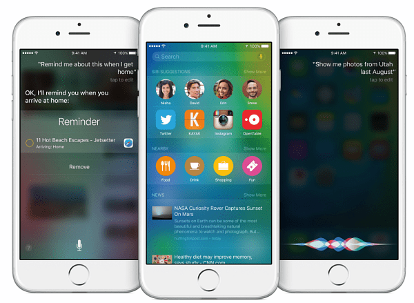 Apple-apparaten met iOS 8 werken met iOS 9