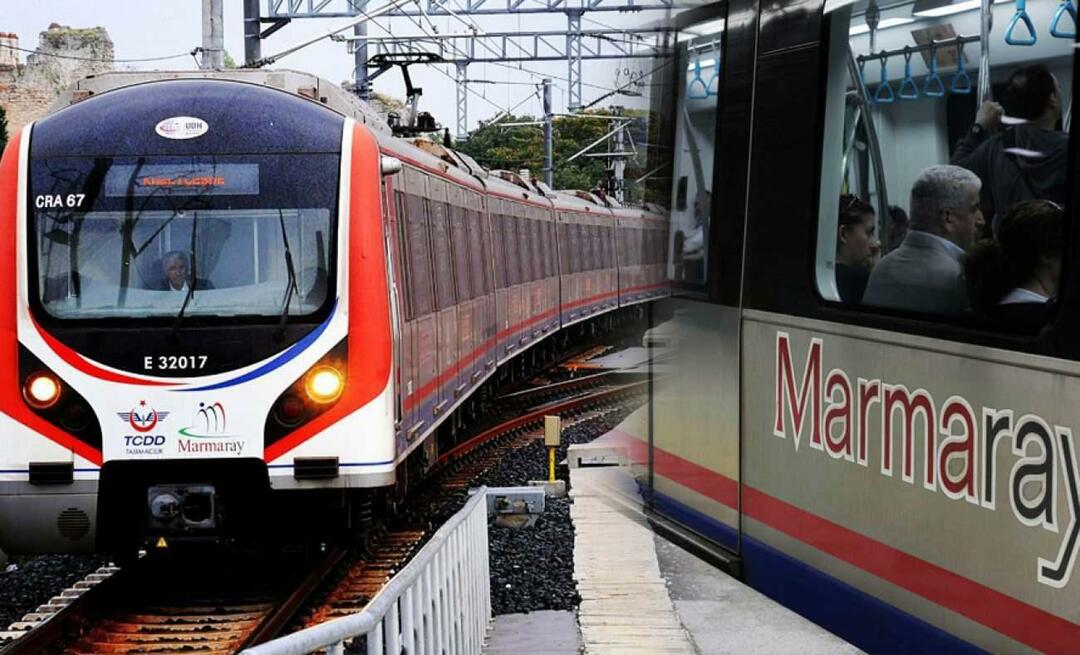 Welke haltes passeert Marmaray? Hoeveel kost de Marmaray 2023? Marmaray tijden