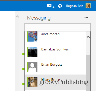 In Skype HD Outlook geïnstalleerde plug-in chat zoeken