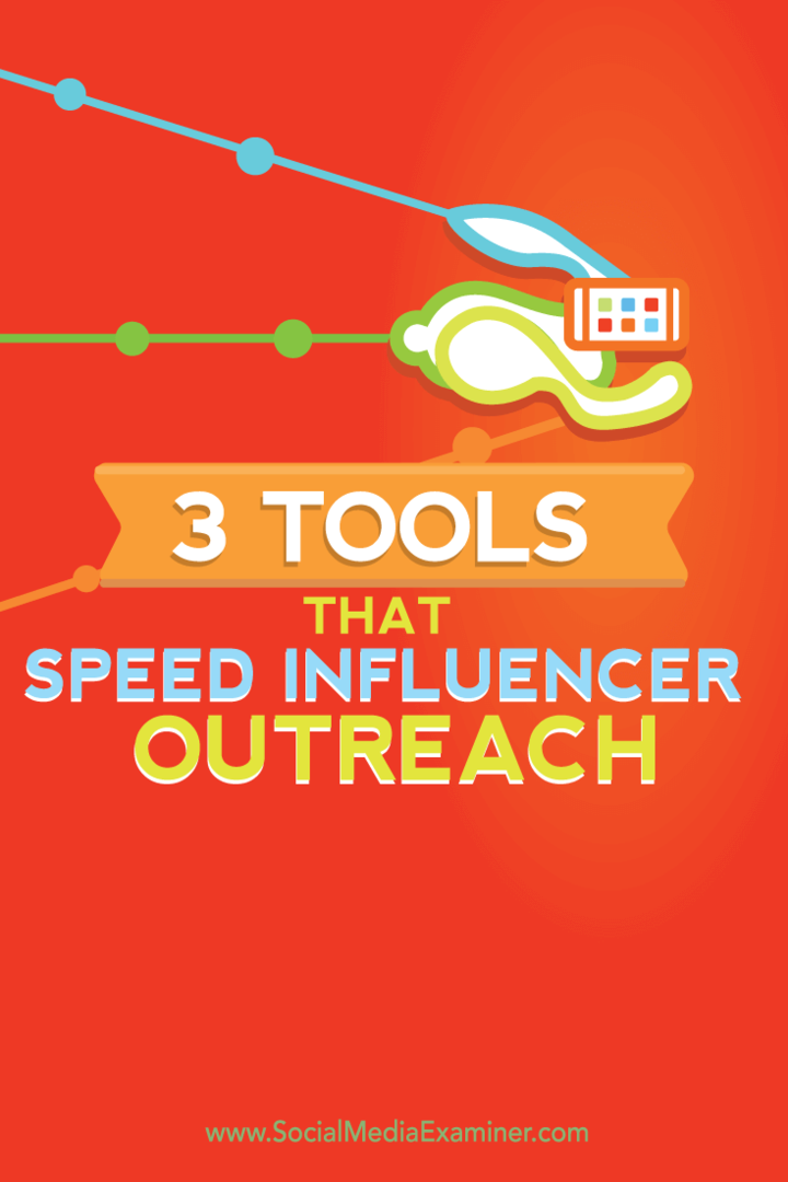3 tools die het bereik van influencers versnellen: Social Media Examiner