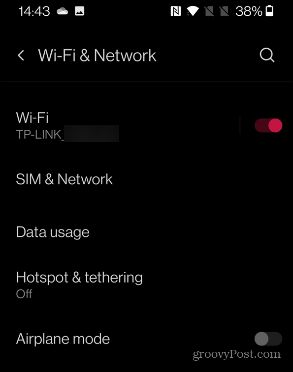 wifi en netwerk